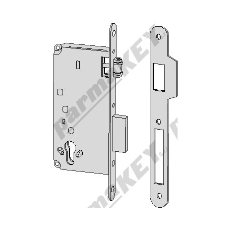 Serrature da infilare CISA 5C641-35