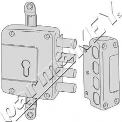 Serrature da applicare CISA 56162-60-1