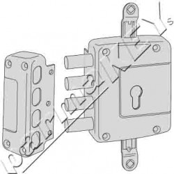 Serrature da applicare CISA 56162-60-2