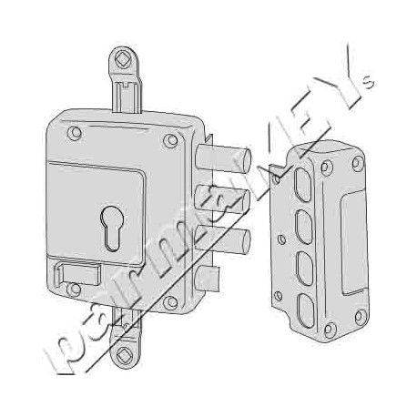 Serrature da applicare CISA 56167-60-1