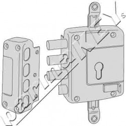 Serrature da applicare CISA 56167-60-2