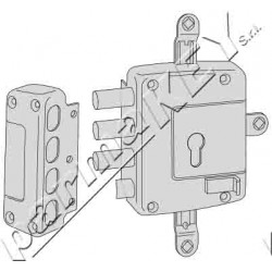 Serrature da applicare CISA 56177-60-2
