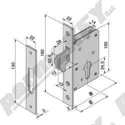 Serrature da infilare WELKA WE025-40