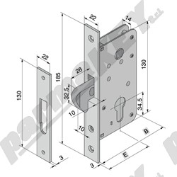 Serrature da infilare WELKA WE026-40