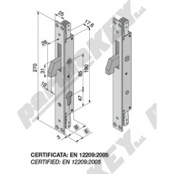 Serrature da infilare WELKA WE087-1901