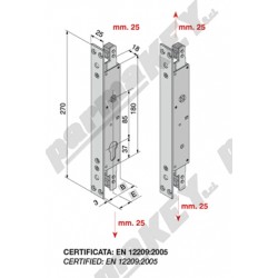 Serrature da infilare WELKA WE088-2501