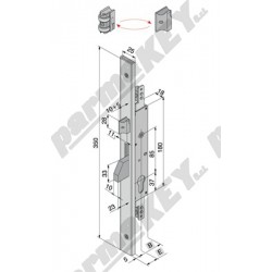 Serrature da infilare WELKA WE160-2510