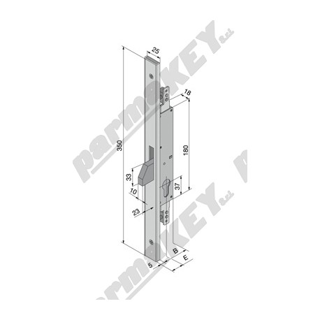 Serrature da infilare WELKA WE162-3015