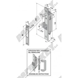 Serrature da infilare WELKA WE201-1904