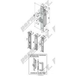 Serrature da infilare WELKA WE205-1904