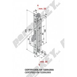 Serrature da infilare WELKA WE287-2501