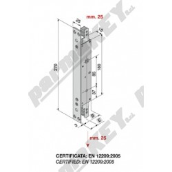 Serrature da infilare WELKA WE288-2501