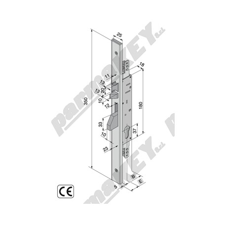 Serrature da infilare WELKA WE312-3015