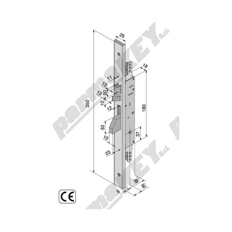 Serrature da infilare WELKA WE313-3015